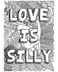 love l quotes coloring book page .inspirational quotes coloring