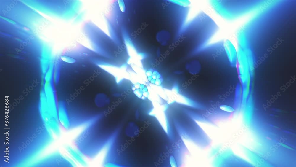 Poster abstract fractal light background. digital 3d rendering backdrop.