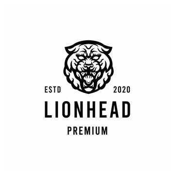Head Tiger Animal premium Vector Logo illustration mascot design
