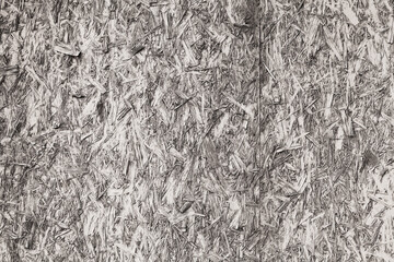 Old oriented strand board or OSB. Frontal texture