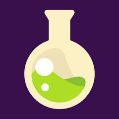 Magical potion vector design illustration isolate on white background