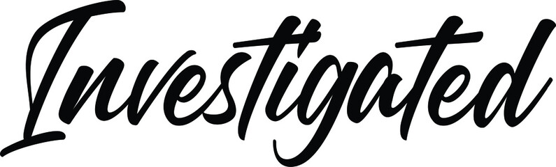 Researched Traits Synonyms text. Only one single word. Printable graphic tee. Design doodle for print. Vector illustration. Colorful. Hand drawn calligraphy style. Black and white