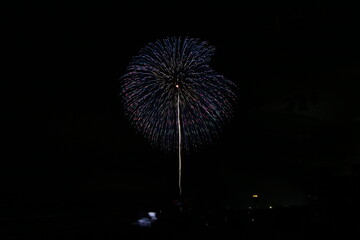 富士スピードウェイの花火大会