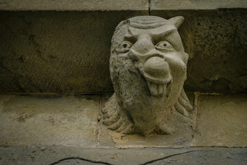 gargola, Carcassone, Francia 