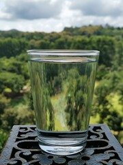 glass of water
