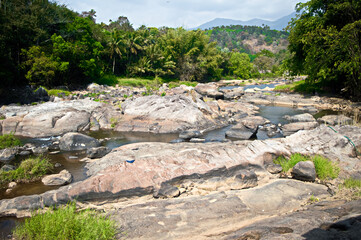 river in the mountains