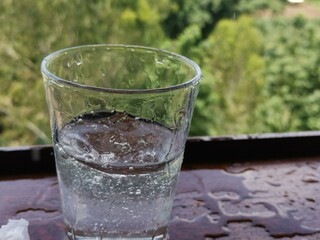 glass of water