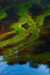 Río Tinto - Red River, Sierra Morena, Gulf of Cádiz, Huelva, Andalucia, Spain, Europe