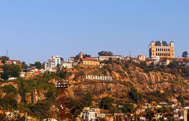 Fototapeta na wymiar Antananarivo, la capitale de Madagascar