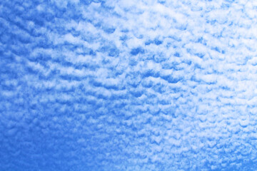 Beautiful cirrus clouds. Texture. Landscape.