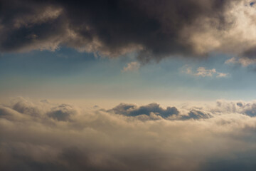 Fototapeta na wymiar High altitude cloudscape