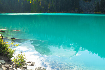 Joffre lakes - upper and middle Joffre lake whistler Canada