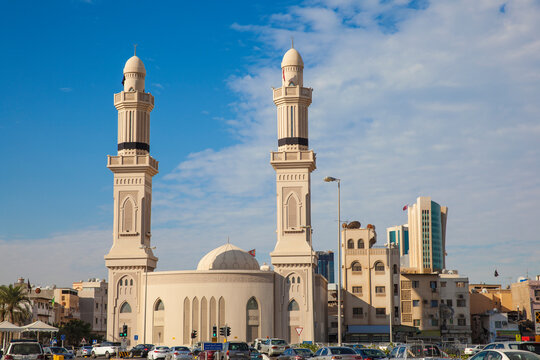 Ras Ruman Mosque, City Center, Manama, Bahrain, Middle East