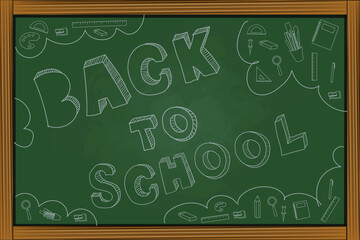 Fototapeta premium back to school
