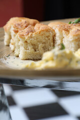 Home made bread and butter.