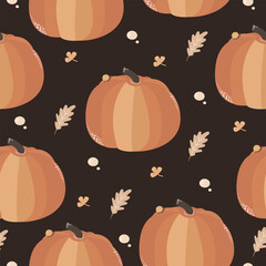 pattern pumpkin for halloween