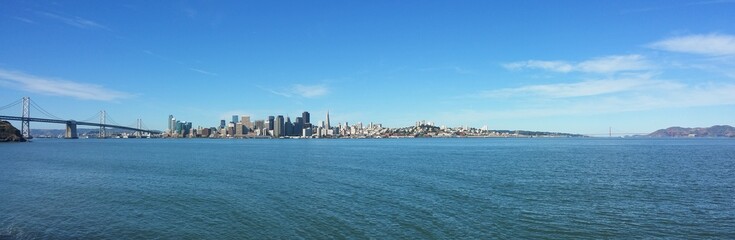 Fototapeta premium panorama of the bay area