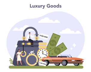 Light industries sector of the economy. Luxury goods production.