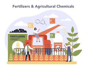 Chemical industry concept. Industrial chemistry and chemicals