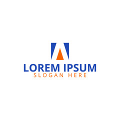 Creative A Letter  Business Logo Design