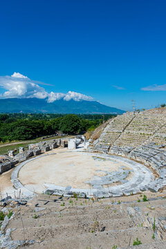 Amphitheatre, Philippi, UNESCO World Heritage Site, Macedonia