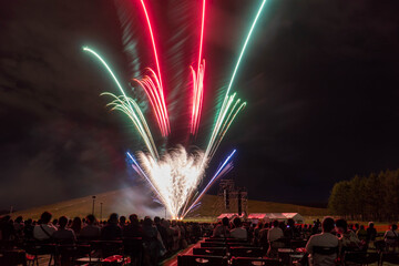 花火大会　fireworks