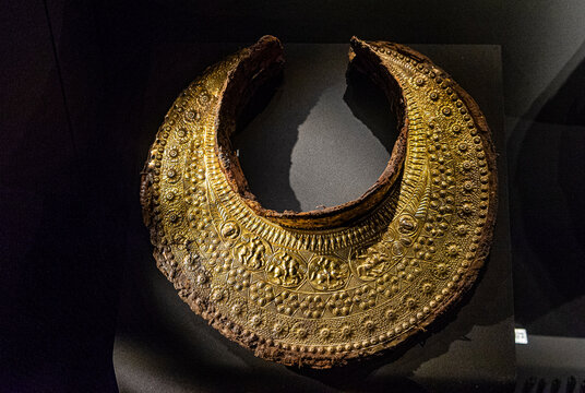 Golden treasuries in the burial mound, Aigai, Vergina, UNESCO World Heritage Site