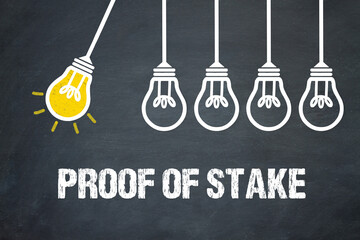 Fototapeta premium Proof of Stake