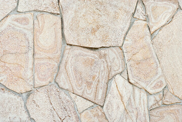 Texture of brick wall and concrete blocks. Samples of stone plates stacked evenly in a row.