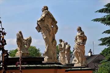 Droga, Krzyżowa, Wiara, Religia, Rzeźba, Płaskorzeźba, Kolegiata, Kamień, Pomnik, Kościół,  © woodyd