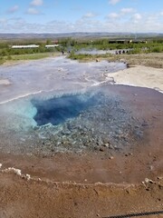 thermal geysers in iceland