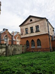 Beautiful house in the Gothic style view
