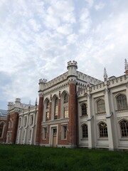 Beautiful house in the Gothic style view