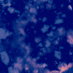 Indigo Tie Dye. Batik Multi Pattern. Hippie 