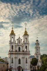 Fototapeta na wymiar Church of the Resurrection of Christ in Vitebsk