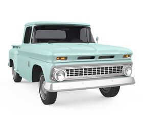 Vintage Pickup Truck Isolated © nerthuz