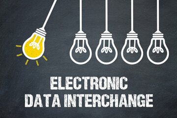 Fototapeta premium Electronic Data Interchange
