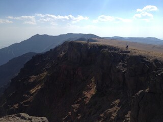 arid mountain landscape