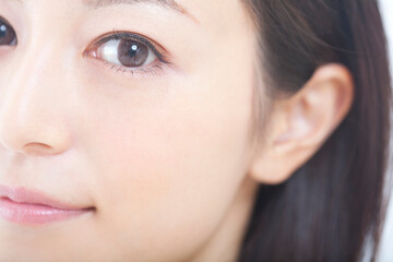 Obraz premium 女性の顔