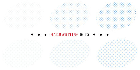 Handwriting dots