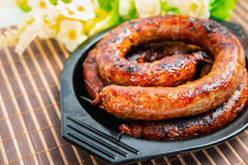 Northern Thailand appitizer spicy sausage