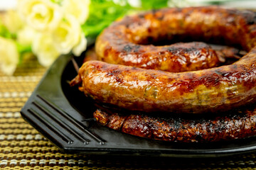 Northern Thailand appitizer spicy sausage