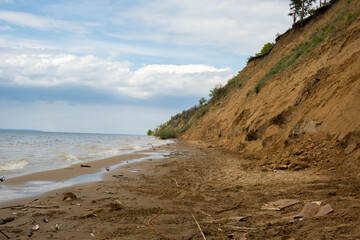 The coast of the village Yagodnoye.