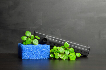 Aquarium filter with accessories for aquarium fish