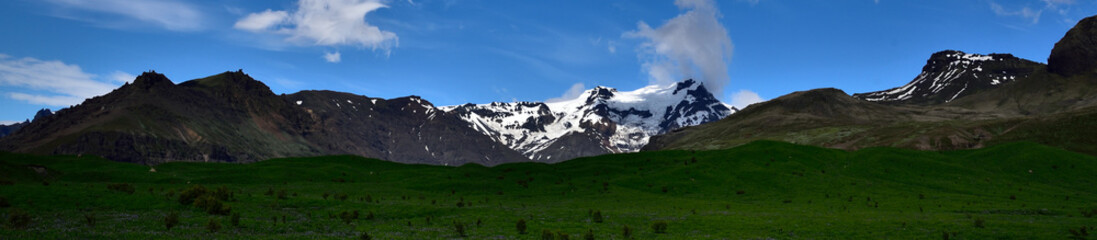 panoramic view of the mountains