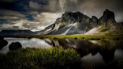 lake in the mountains