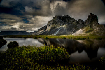 lake in the mountains