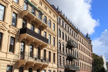 Fototapeta na wymiar Gothenburg city street view