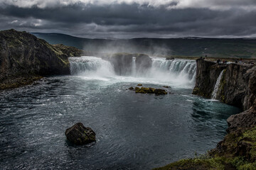 waterfall in iceland
