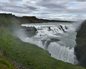 waterfall in iceland